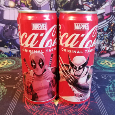Marvel Deadpool & Wolverine Limited Edition Coca Cola Dose Can 2024 0,33l NEU  