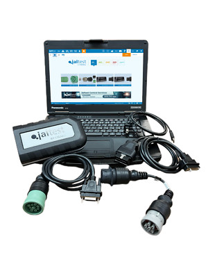 Cojali Jaltest Commercial Vehicle CV Heavy Truck Dealer Diagnostic Toughbook Kit