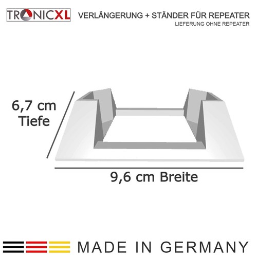 5m Verlängerung + Ständer für Repeater weiß für AVM Fritz!Repeater 2400 1160 Sta - Bild 5 von 6