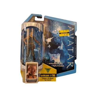 Mattel James Cameron's Avatar Movie Col Miles Quaritch Figure 2009 Toy NEW