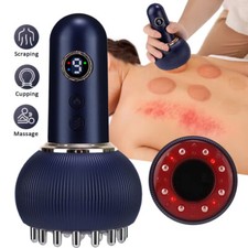 Electric Lymphatic Drainage Machine Meridian Body Massage Brush Microcurrent US