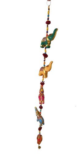 Décoration De Porte Décontractée Traditionnelle Indienne à La Main Suspendue