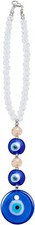 Evil Eye Car Hanging OrnamentTurkish Blue Evil Eye Beads for CarEvil Eye Car ...