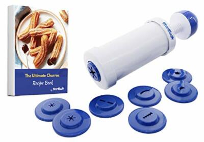 Churrera Churro Maker with Free Recipe Easy Tool for deep Dry Assorted Shapes