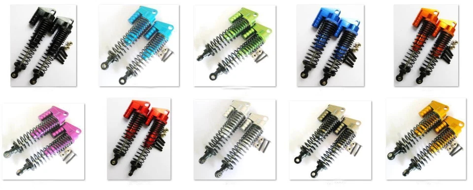 100mm Piggyback Shock Absorber S106004 For Rc Car 1/10 Buggy Truck Crawler Hpi - Image 2 of 4