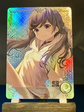 Tarjeta holográfica Goddess Story anime Waifu Doujin CCG SR - Hina Amano