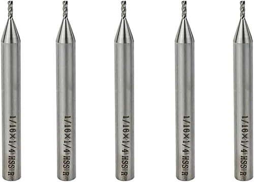 5pcs Sowa 103848 Double Flute Carbide Router 1/16" Milling CNC Sbwh-dd15-bb.yy