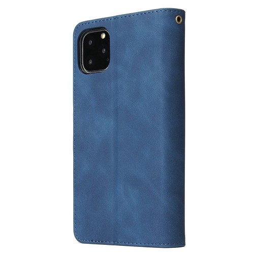 For iPhone 11 12 13 14 15 Pro Plus XR Flip Plain Card Pocket Leather Phone Case - Picture 4 of 29