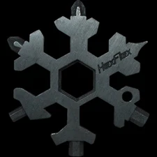 HexFlex Adventure Tool Black Standard Black Oxidized Stainless Construction