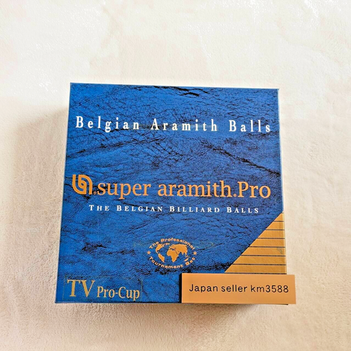 Juego de bolas de billar Super Aramith Pro TV Pro Cup con caja - Usado de Japón - Imagen 7 de 12