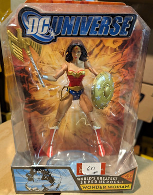 DC UNIVERSE Worlds Greatest Super Heroes: WONDER WOMAN action figure (NEW)