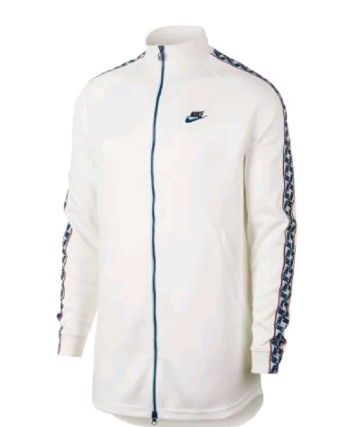 nike swoosh taped track jacket