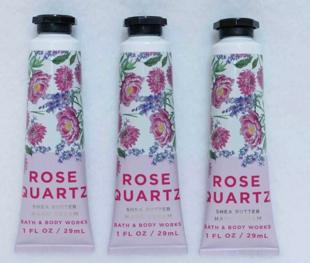 Bath & Body Works Rose Quartz Shea Butter Hand Cream X3 eBay