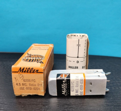1-Vintage J.W. Miller Model 6209-PC Philco 32-4689-1 NOS/NIB