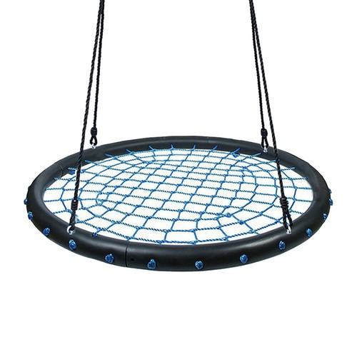Kids Adult 40" Outdoor Spider Web Nest Tree Swing Hanging Seat Play Equipment - Picture 14 of 15