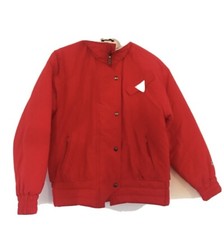 Fera Skiwear Really Beautiful Red Insulated Ski Top Coat/jacket Sz.10
