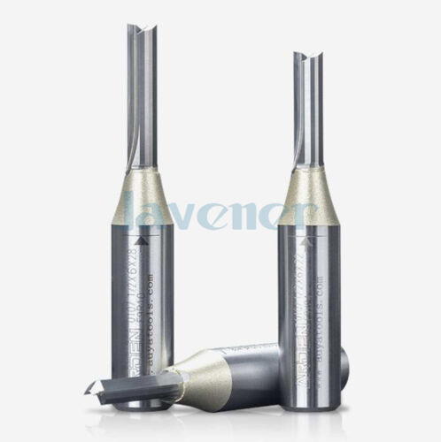 Shank Dia 1/2" Straight Router Bits Wood End Mill Slotting Milling Cutter - 第 1/4 張圖片
