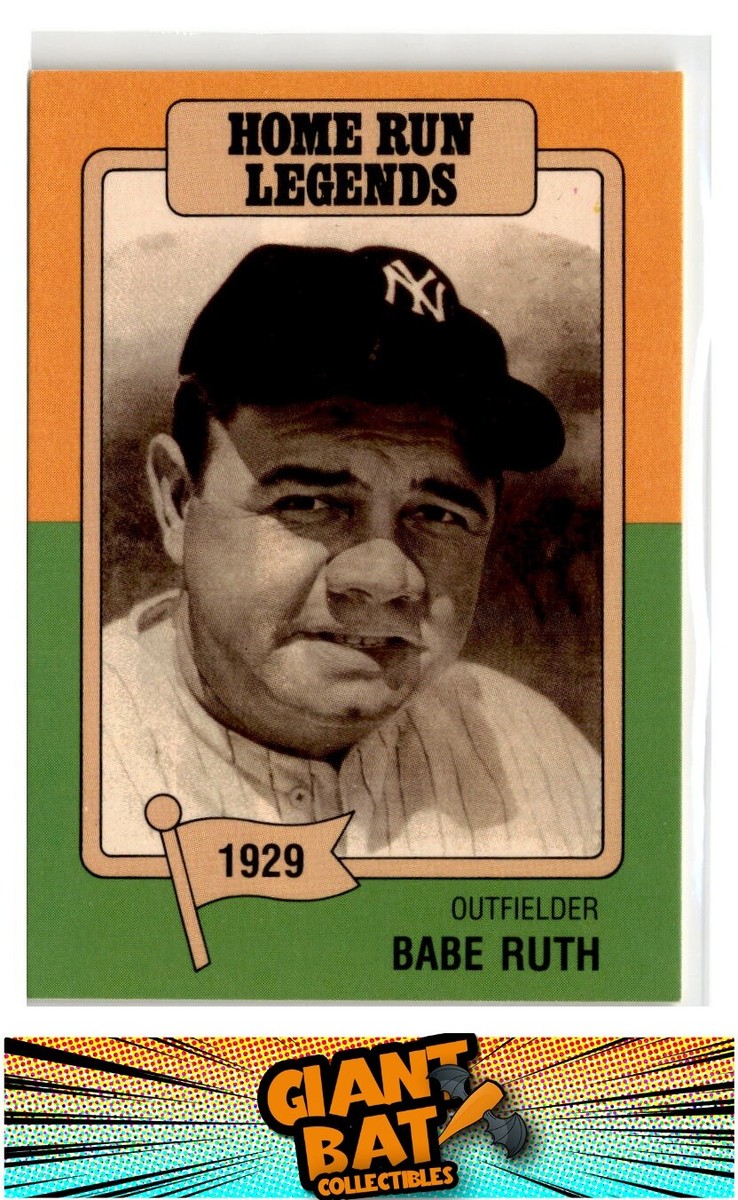 1986 Big League Chew Home Run Legends #2 Babe Ruth | eBay