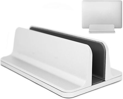 Laptop Ständer Aluminium Hochkant Stand Halterung für Notebooks z.B. MacBook