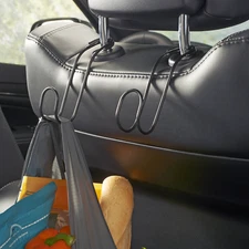 High Road Contour CarHooks® Car Headrest Hangers for Purse & Bags, 2-pack