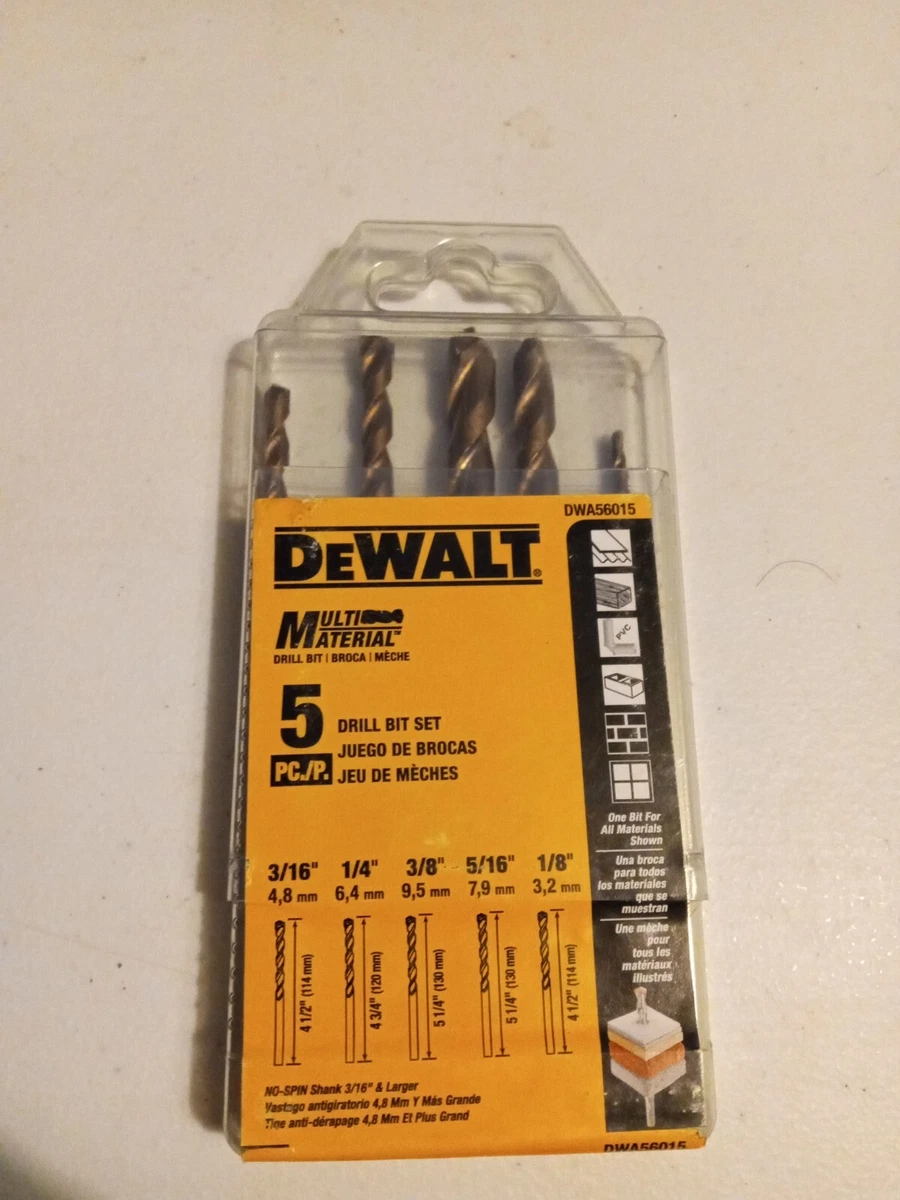 Dewalt multi material drill bits deals