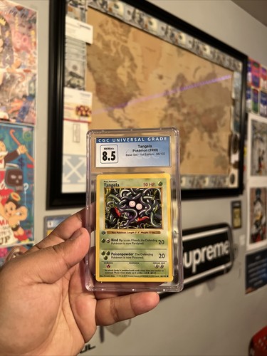 Tangela (1st Edition) graded PSA 8.5 for sale on eBay