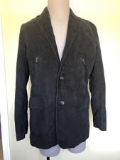 Express Desing Studio Blazer/ Jacket Man Size Small Black Color Long Sleeves