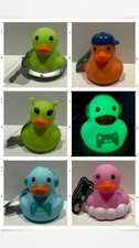 Glow in the Dark Rubber Ducks  Pick Your Favorite  NEW
