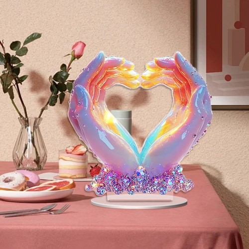 Acrylic Keepsake Ornaments Perfectly Designed for Valentine's Celebrations - Picture 3 of 10
