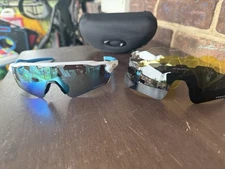 Oakley Radar Ev Path Blue Iridium Lens Sunglasses