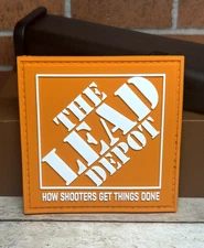 Tactical PVC Patch, Morale The Lead Depot Gun, Hook Backed Military Meme Patch