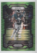 2023 Panini Prizm Neon Green Pulsar Prizm Rashaad Penny #242 16xg