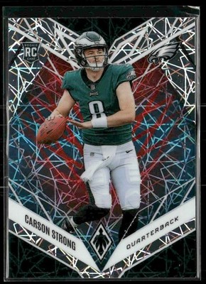 2022 Panini Phoenix #111 Carson Strong RC Fire and Ice #/50