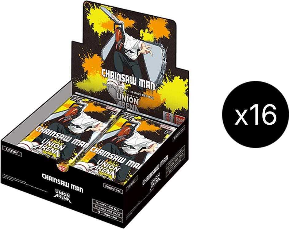 New and Sealed x 1 Union Arena - Chainsaw Man Booster Box Case Union Arena TCG B