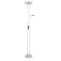 Led Steh Stand Lampe Leuchte Chrom Flur BüRo Schlaf Wohn Zimmer Beleuchtung