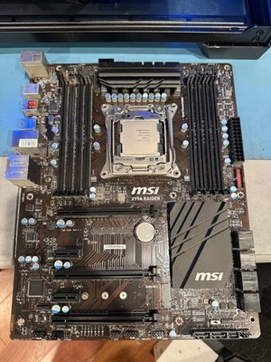 Intel i7-6800K + MSI X99 Raider CPU Motherboard Combo *GREAT CONDITION*