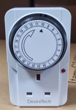 Plug-in Timer Switch 24 Hour Segment Timer Light Timer Plug Socket