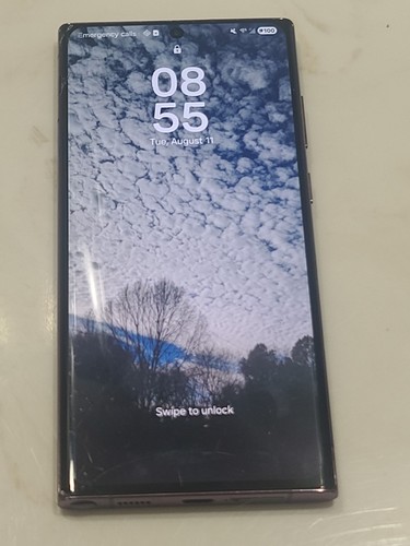 Samsung Galaxy S22 Ultra - 256 GB - Burgundy (Verizon)