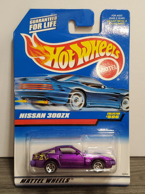 Hot Wheels 1998 Nissan 300ZX Purple 5SP #506 16363 1:64 Diecast NISP