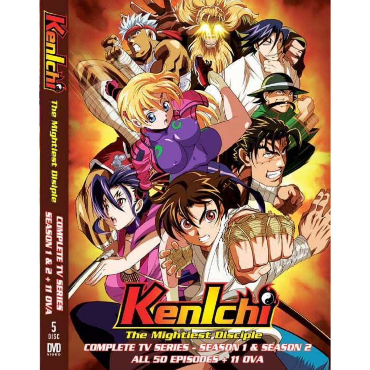KENKI アニメ DVD Anime DVD Kenichi The Mightiest Disciple Season 1+2 +11 OVA