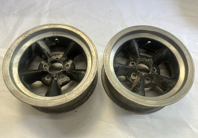American Racing Vintage Torque Thrust Mag Wheels 15x6 Ford Mopar AMC Pair J20529