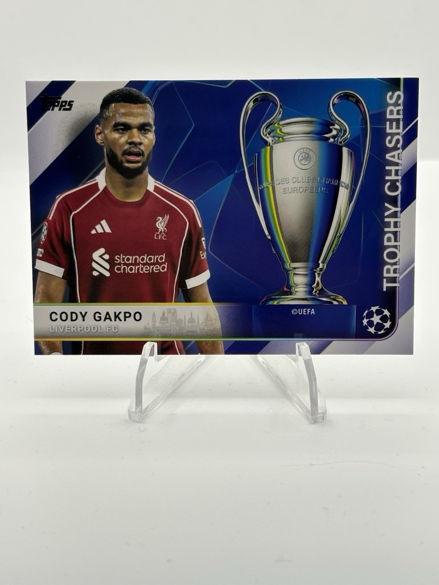 Cody Gakpo 2025-26 Topps UEFA Club Competitions #TC-1 Trophy 