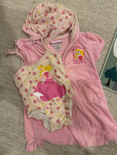 Vintage Y2K Disney Princess Aurora Sleeping Beauty Swimsuit  Cover Up 2T