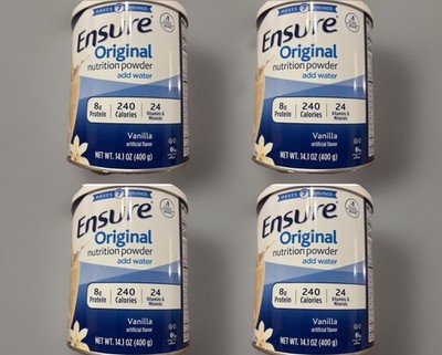 Ensure Original Vanilla Flavored EXP 10/26 Lot Of 4
