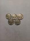 Lot Of 5 Buffalo Nickels
