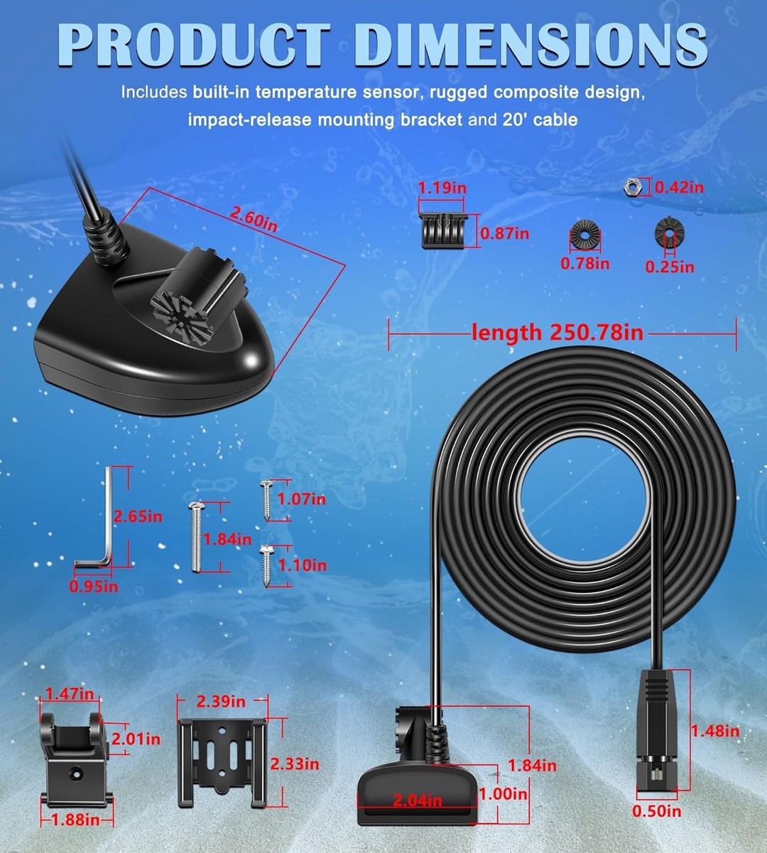 Humminbird XM 9 HW MSI T Transducer - GPS Central