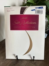 Hanes Silk Reflections Silky OPAQUE Control Top COLLECTION E16 SIZE EF Bordeaux