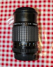 SMC Pentax-A 135mm f/2.8 Telephoto MF Lens K mount in Excellent Condition