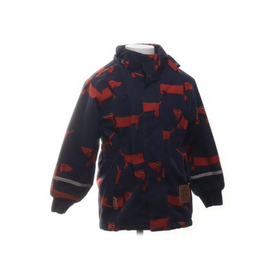 Mini Rodini, Winterjacke, Unisex (Kinder), Größe: 104/110, Blau/Orange #oZs
