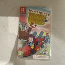 Horrid Henry's Krazy Karts (Brand New) Nintendo Switch Game, Download Card
